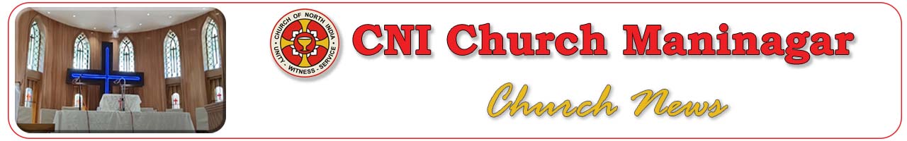 CNI Maninagar News Banner